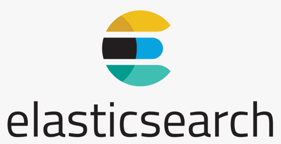Elasticsearch logo on white background.